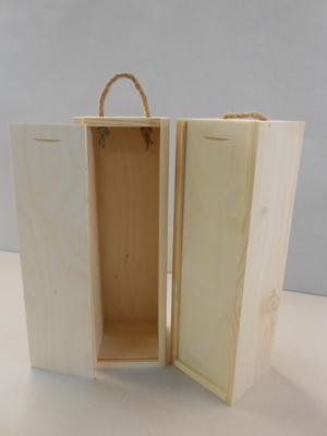 Dėžutės vyno buteliui | Išmatavimai 11x36x10
