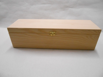 Dėžutės vyno buteliui su užraktu | Išmatavimai 11x36x10.
