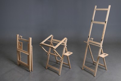 Molbertas-stalas  tapybai,mokyklinis  | aukštis 170cm, plotis  50cm
