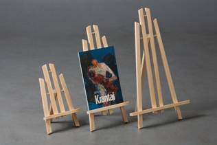 Mažas stalo molbertas | aukštis 60cm, plotis 30 cm,<br>paveiksla aukštis max 49,5 cm<br>Perkant 10 vnt ir daugiau kaina 7.00 eur